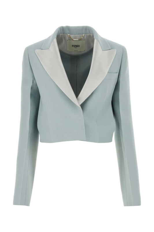 FENDI Wool Blend Blazer