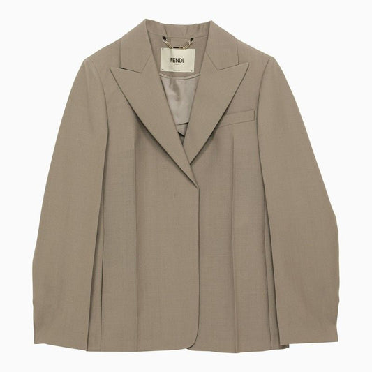 FENDI Mohair Blend Blazer