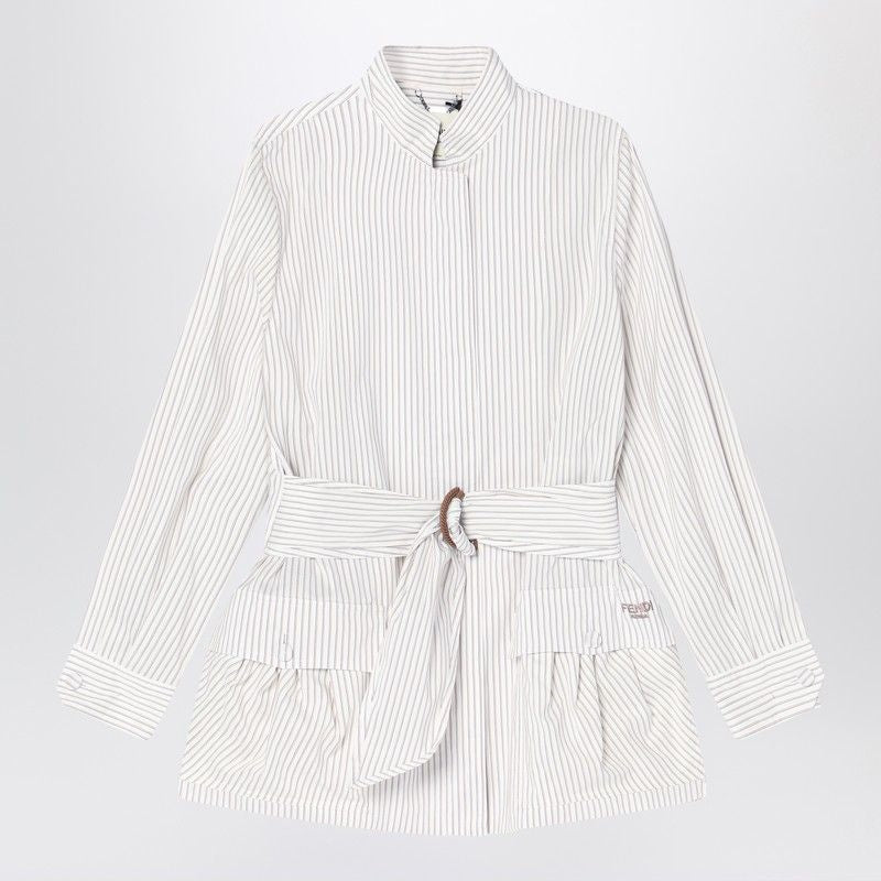 FENDI Striped Jacket - Size 40