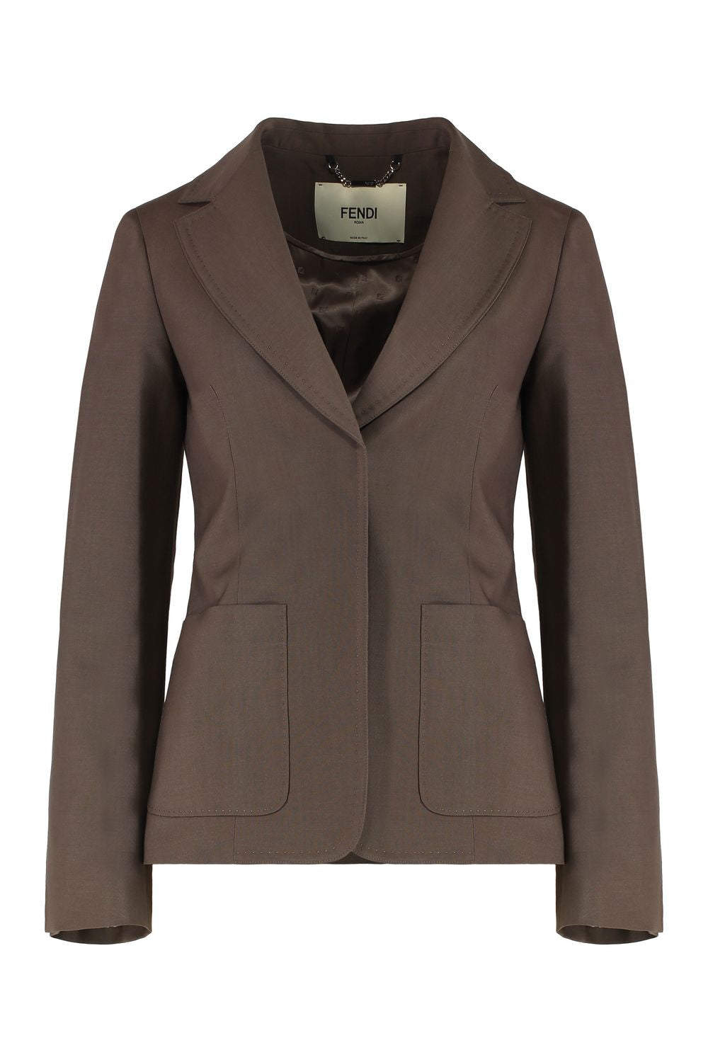 FENDI Wool Blend Blazer for Women