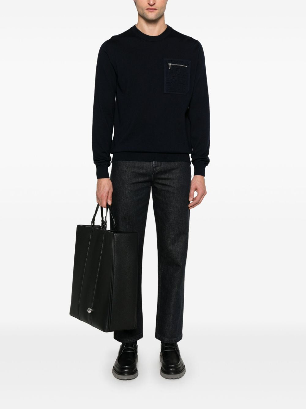 FENDI Classic Denim Jeans for Men - FW24 Collection