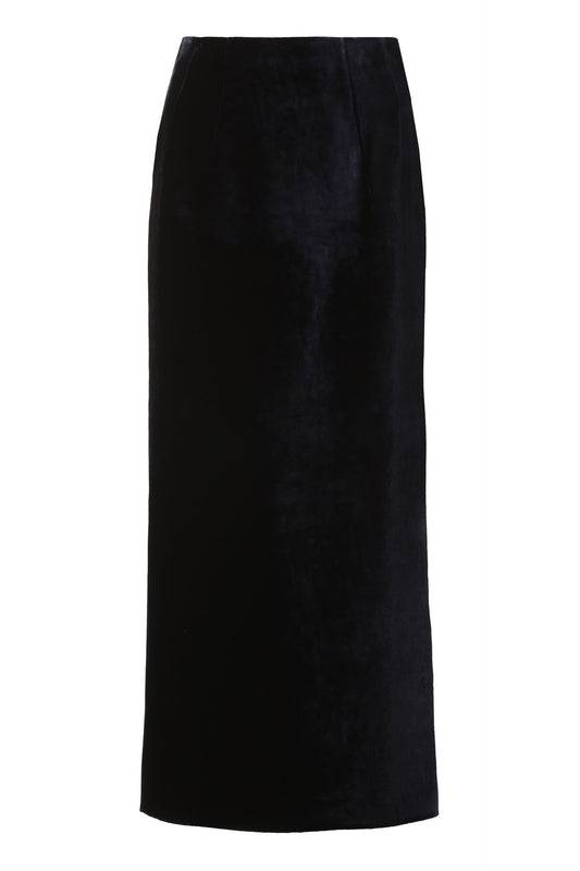 FENDI Velvet Midi Skirt for Women