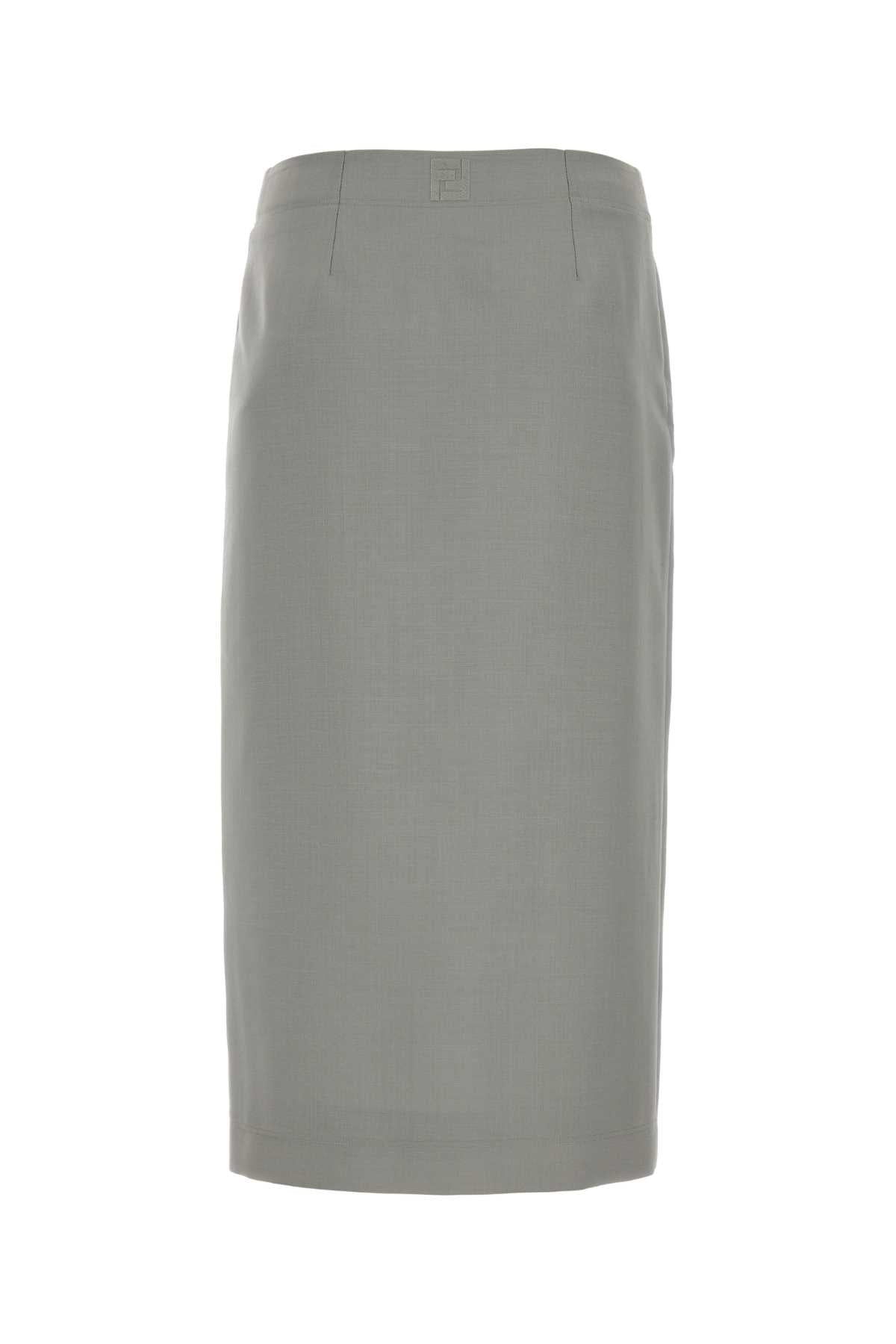 FENDI Mohair Blend Mini Skirt for Women