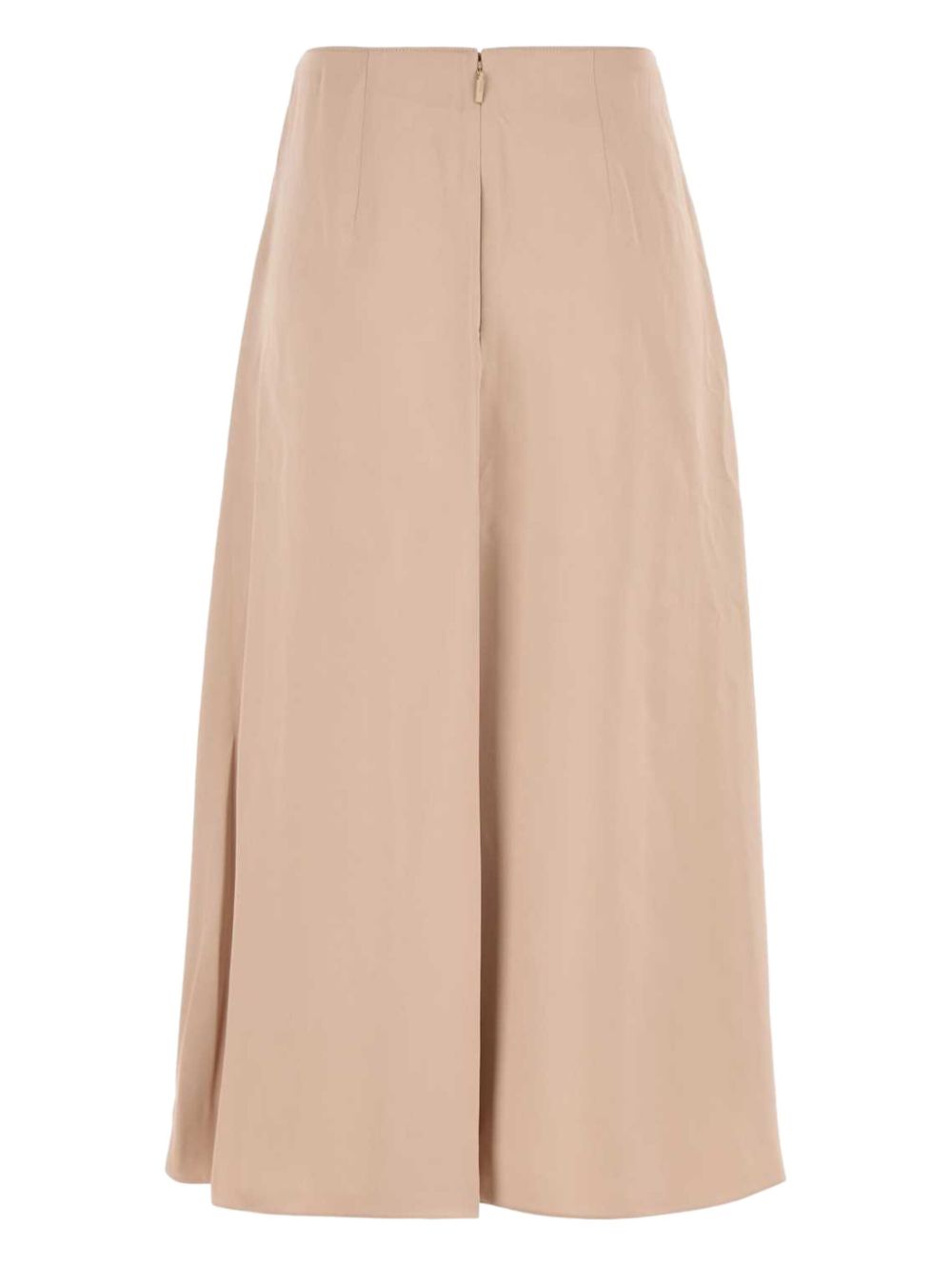 FENDI High-Waisted Fluted Midi Skirt