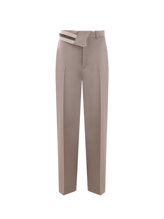 FENDI Luxury Mohair Wool Trousers