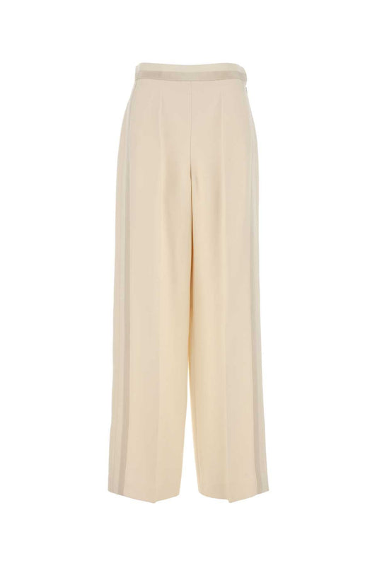 FENDI Chic Wool Blend Tuxedo Pants for Women