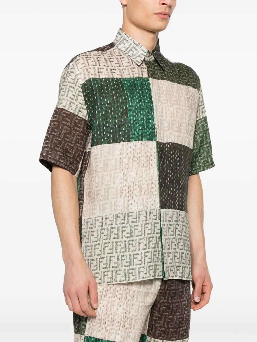 FENDI Linen Shirt for Men - SS25 Collection