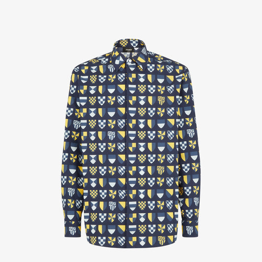 FENDI Cotton Short Sleeve Shirt
