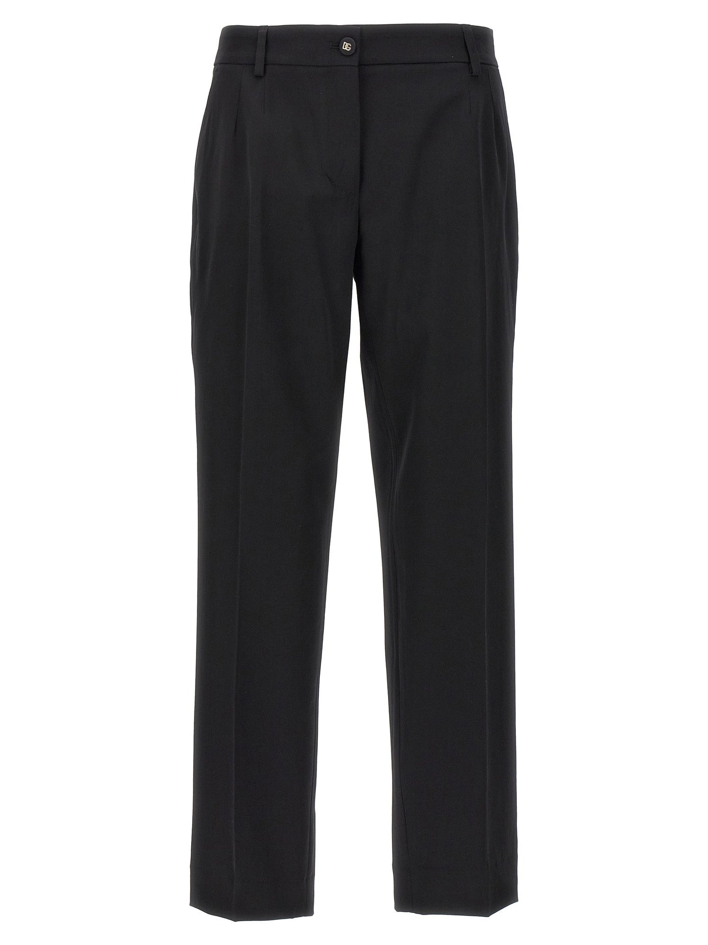 Dolce & Gabbana Women Wool Canvas Trousers