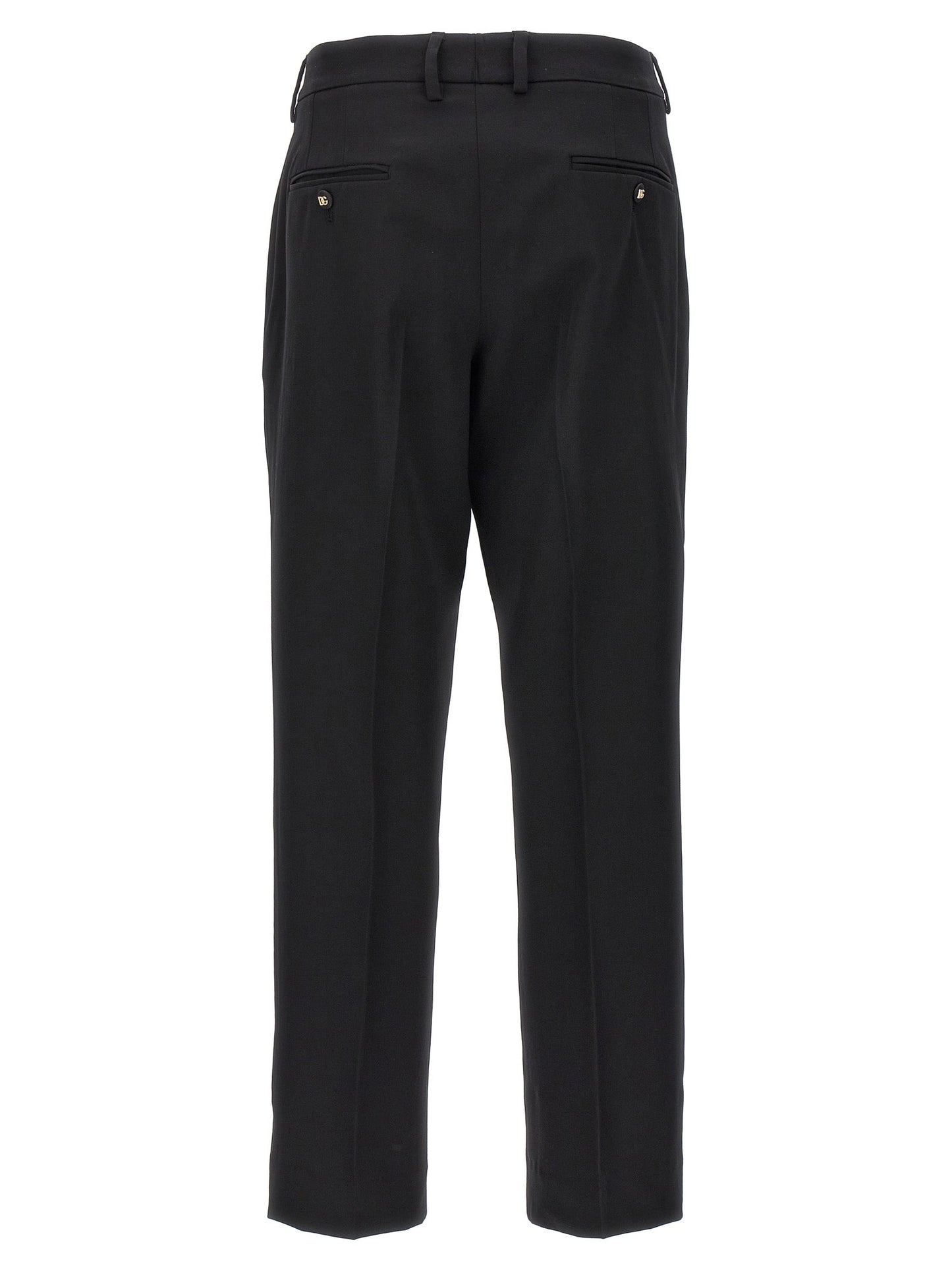 Dolce & Gabbana Women Wool Canvas Trousers