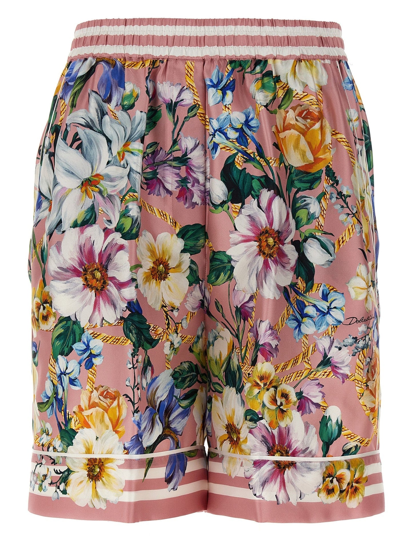 Dolce & Gabbana Women Floral Bermuda Shorts