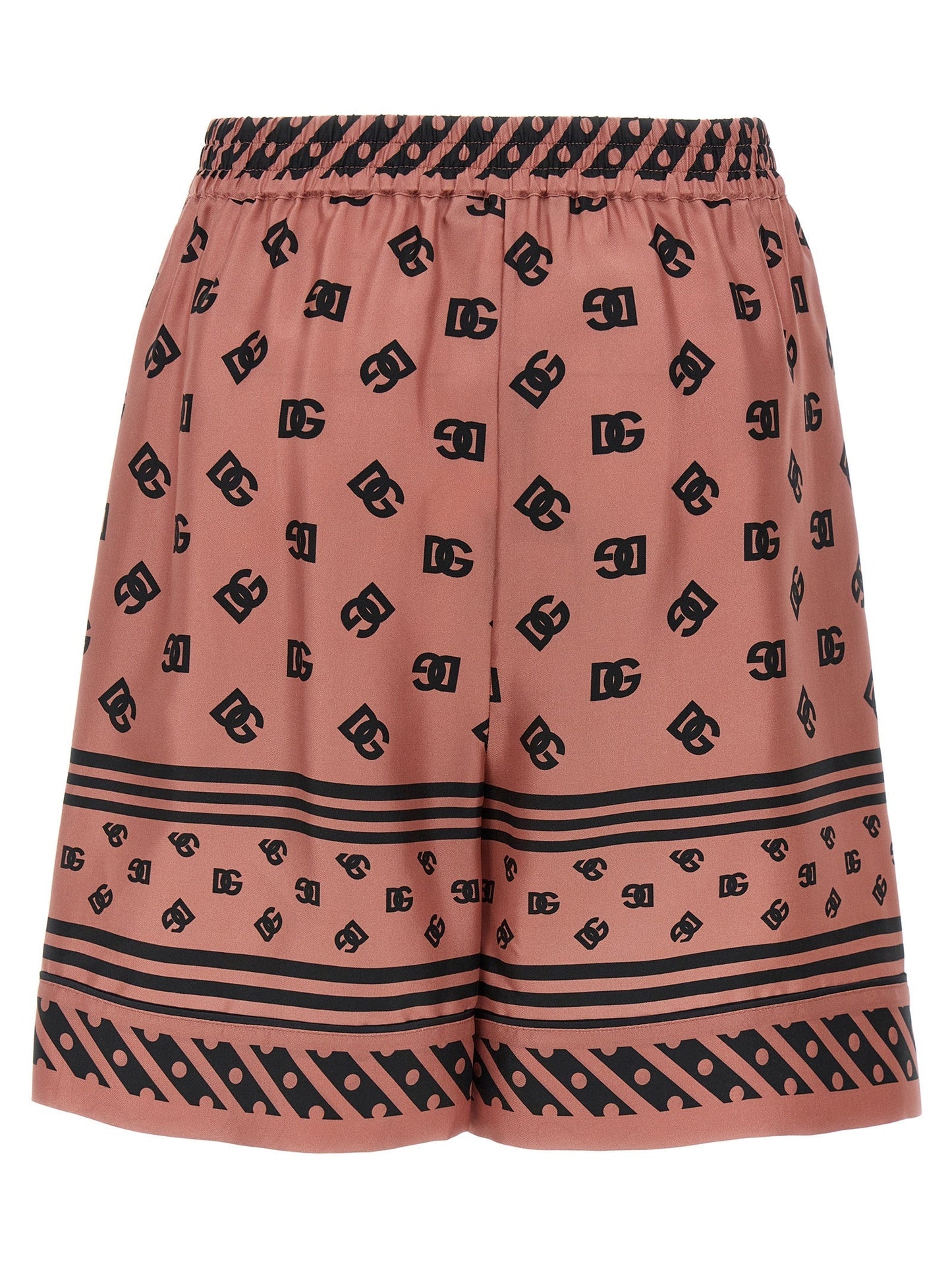 Dolce & Gabbana Women Silk Bermuda Shorts