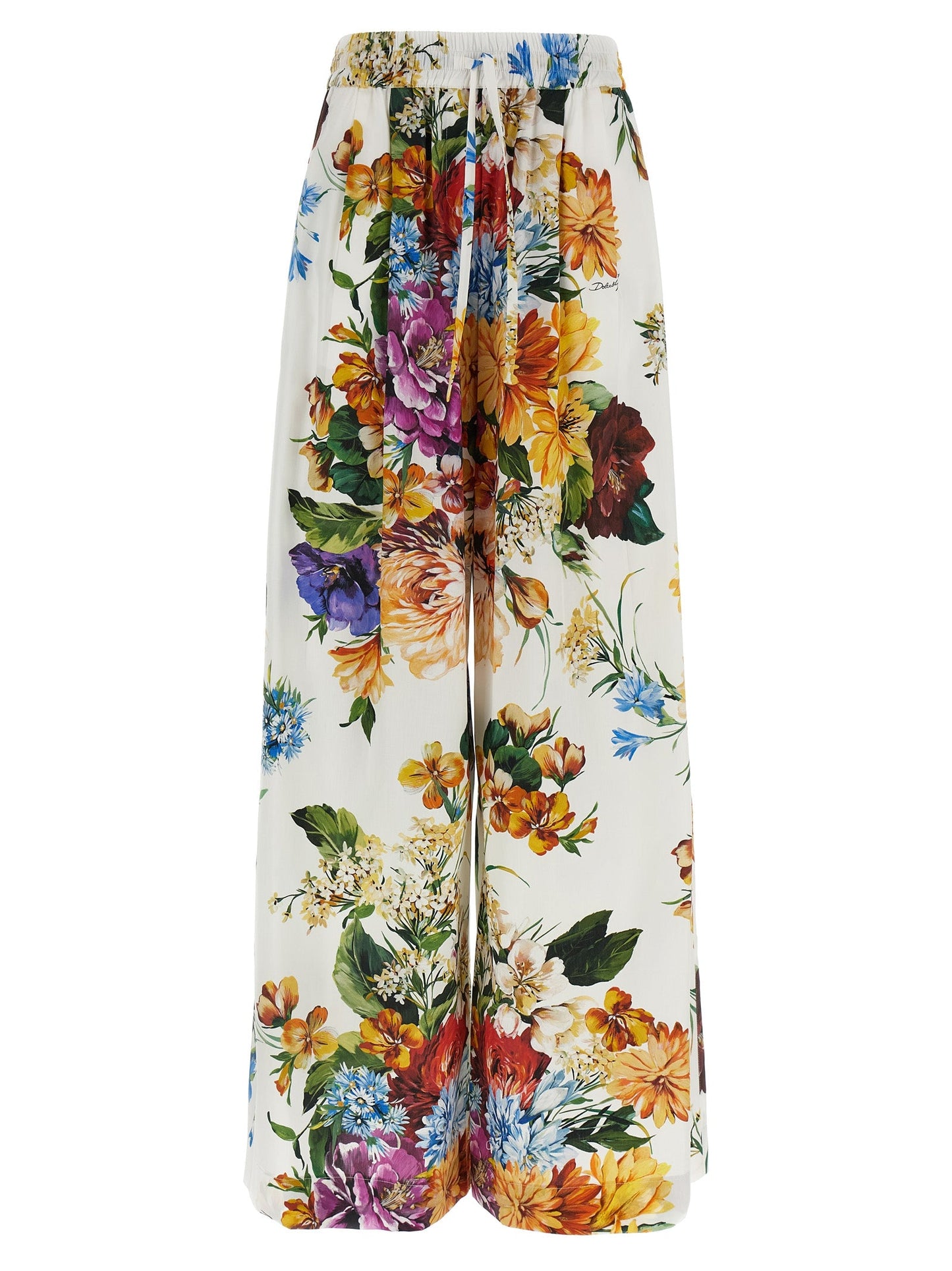 Dolce & Gabbana Women Floral Bouquet Printed Pants