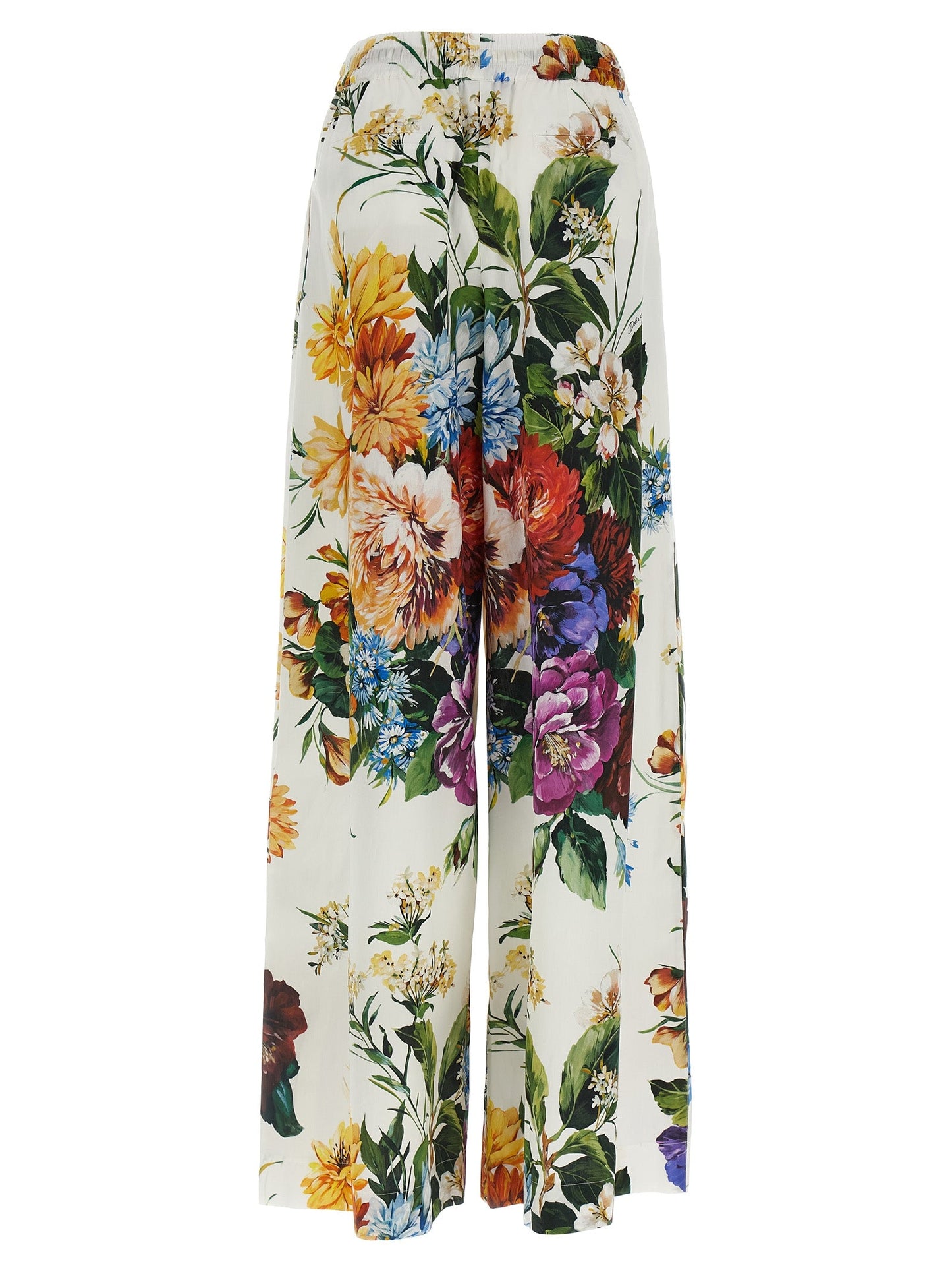 Dolce & Gabbana Women Floral Bouquet Printed Pants