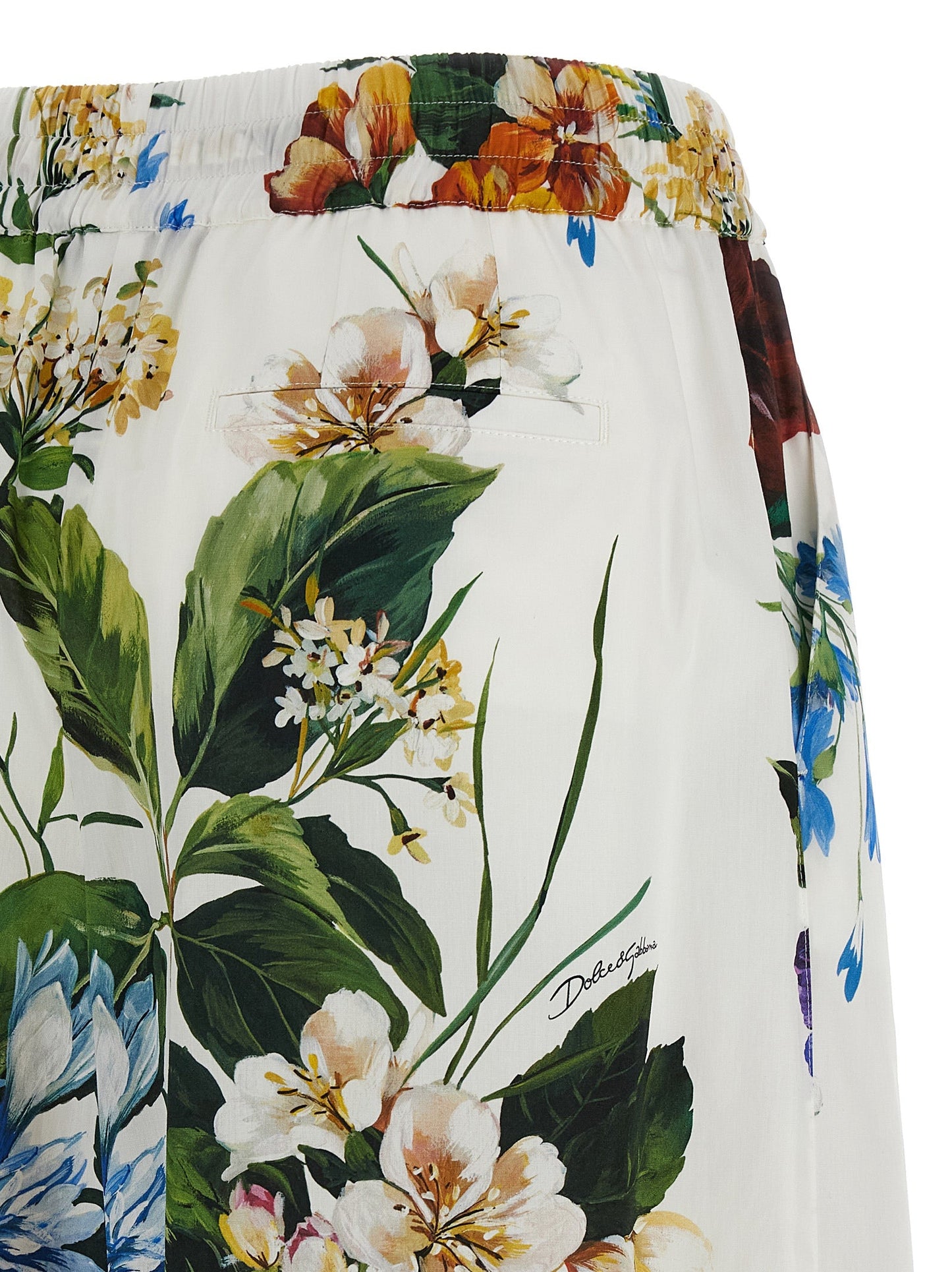 Dolce & Gabbana Women Floral Bouquet Printed Pants