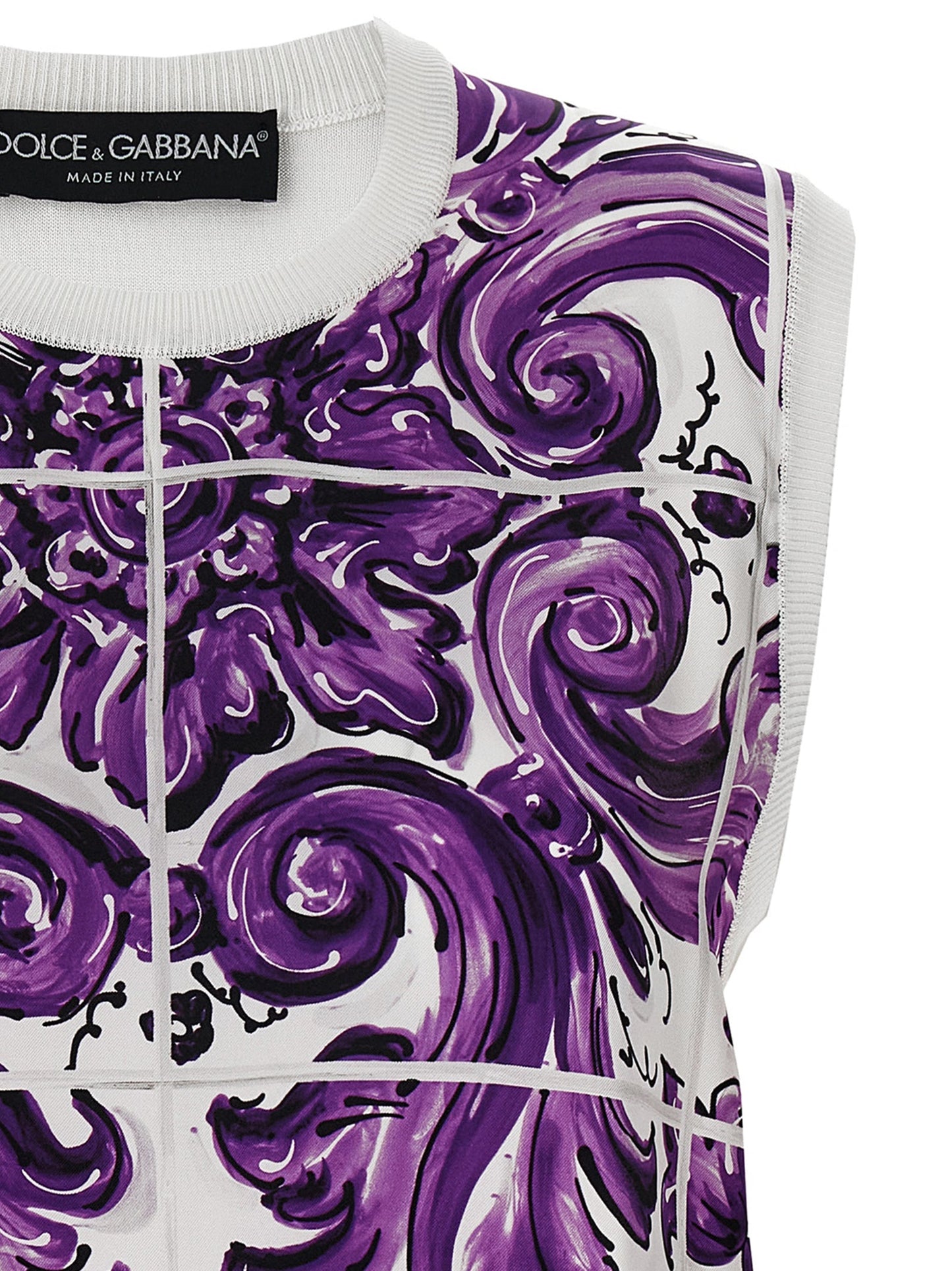 Dolce & Gabbana Women 'Maiolica' Printed Vest