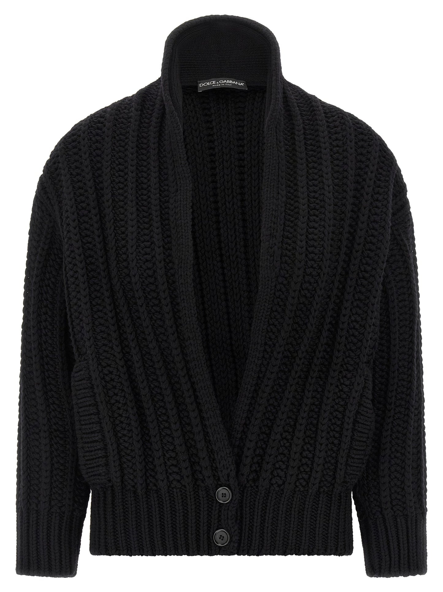 Dolce & Gabbana Women Coarse Wool Cardigan