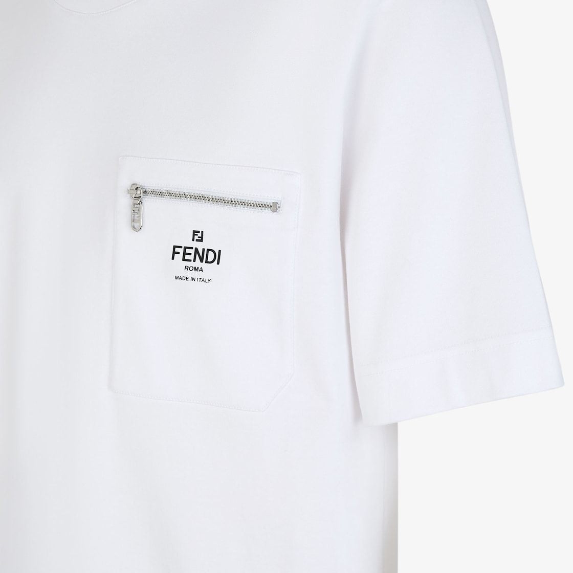 FENDI Men's Fitted Graphic T-Shirt