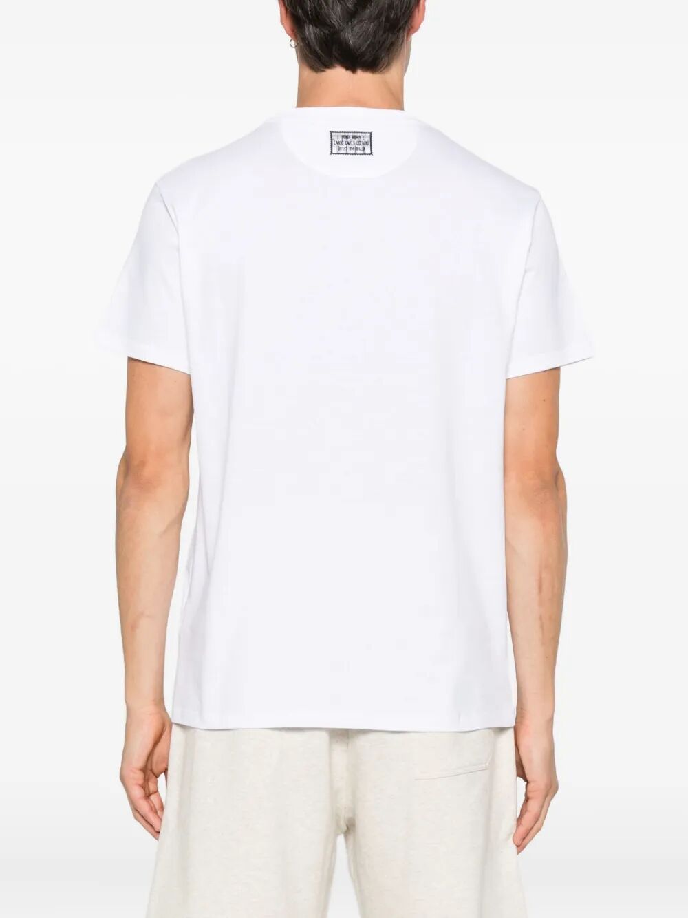 FENDI Men's Classic T-Shirt with Signature Stamp