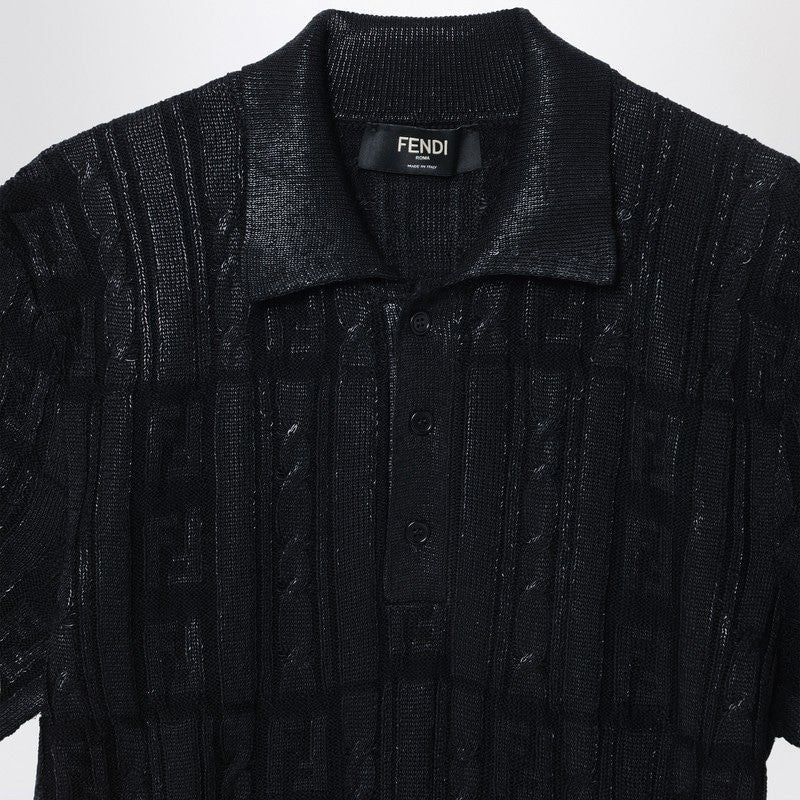 FENDI Wool Polo Shirt