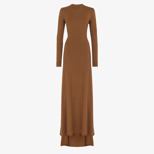 FENDI Elegant Women's Wool Suit Dress for FW24