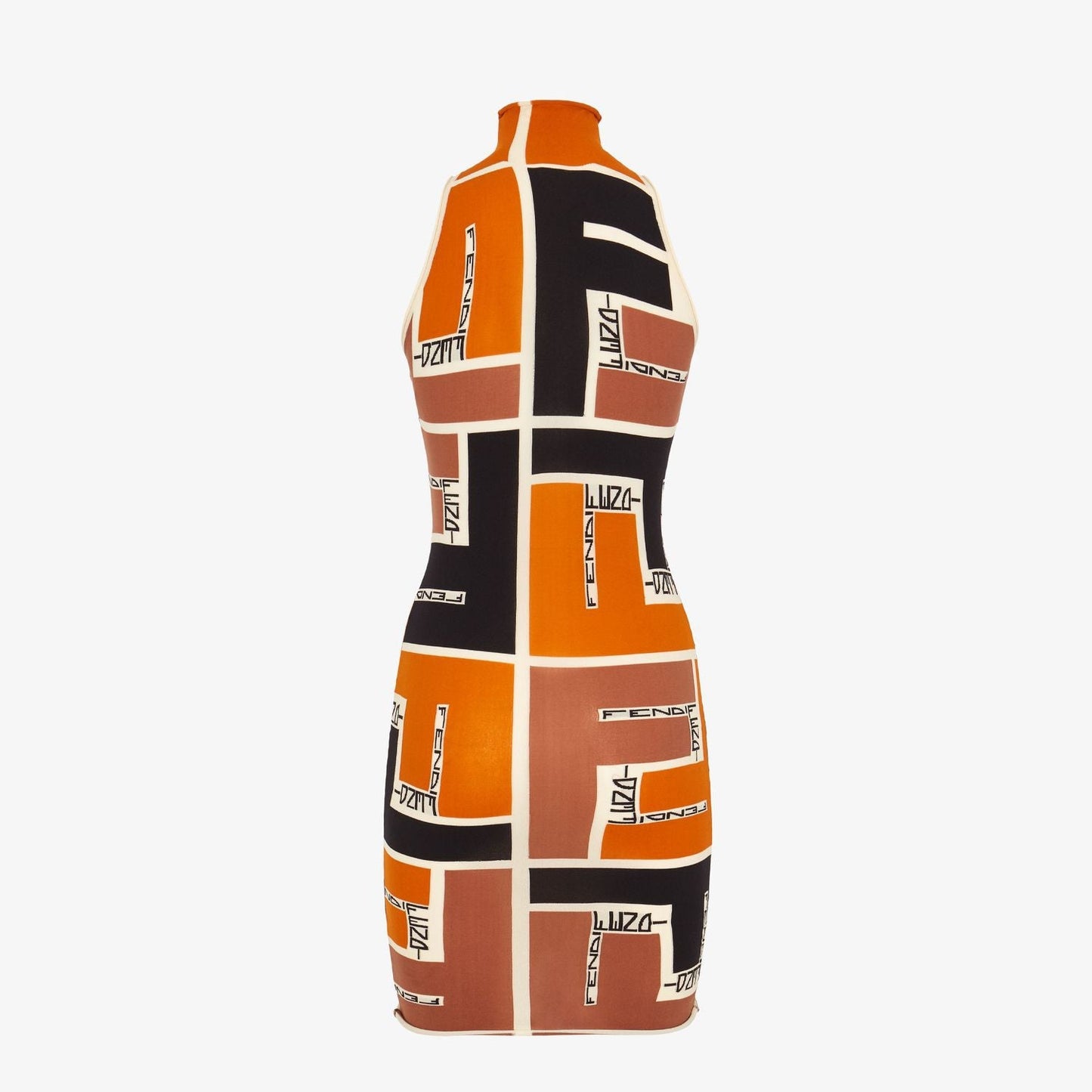 FENDI Printed Viscose Blend Dress - Women’s Suit