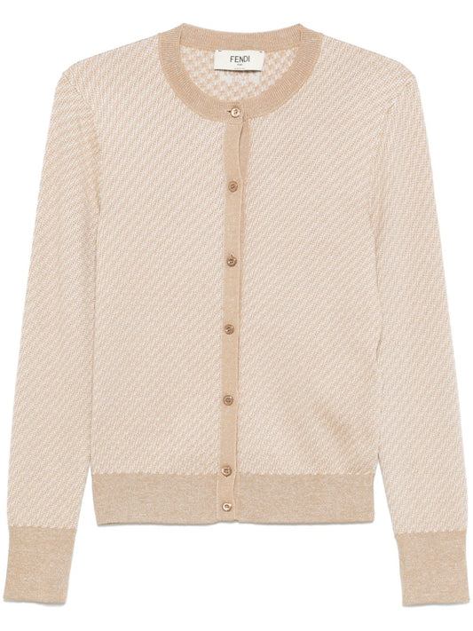 FENDI Sophisticated Wool Cardigan for Women