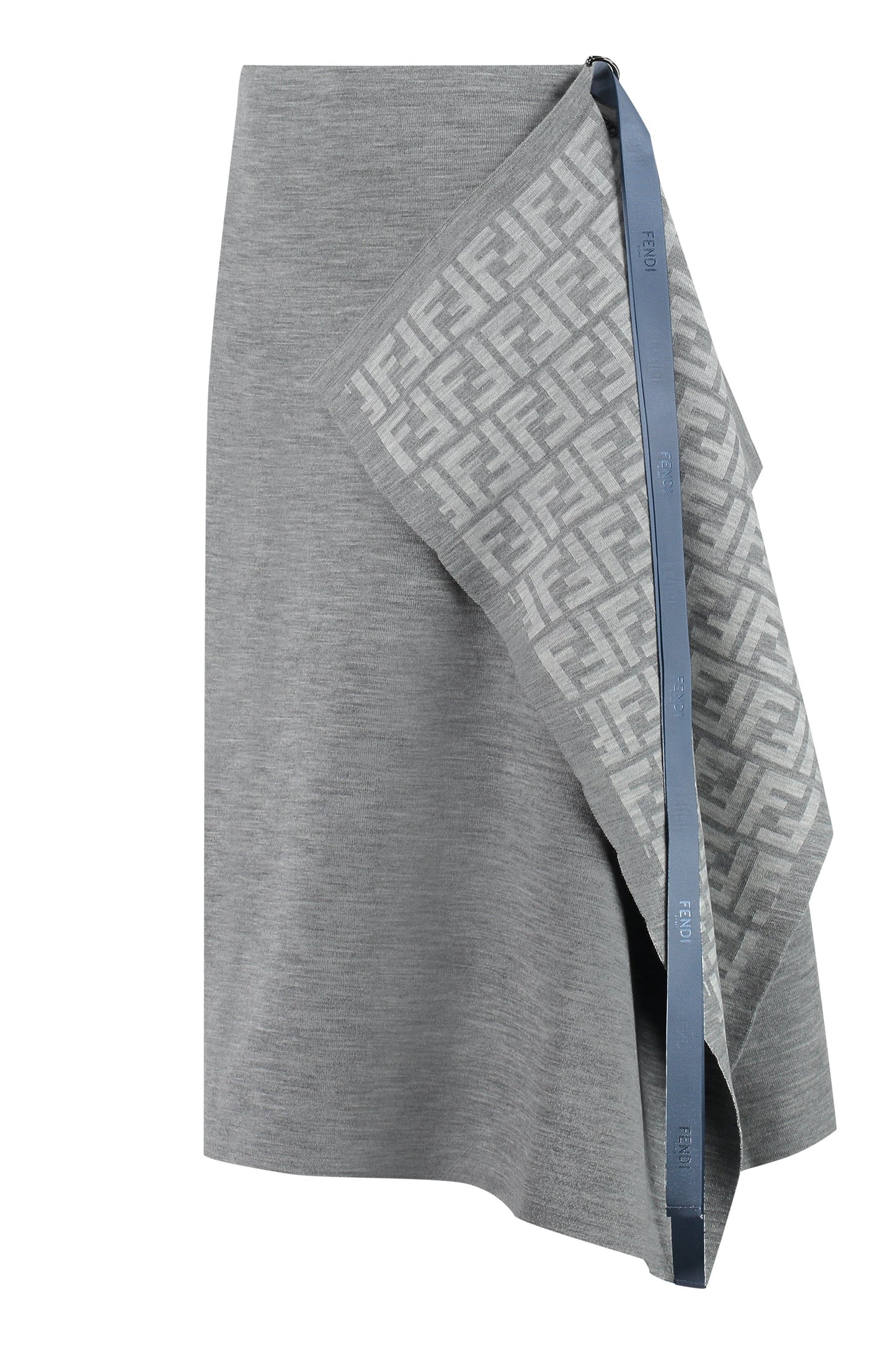 FENDI Chic Wool Blend Mini Skirt for Women