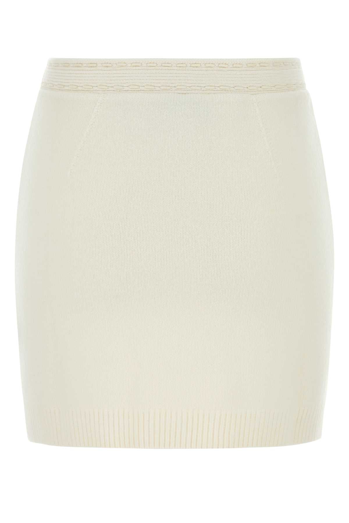 FENDI Chic Mini Cashmere Blend Skirt for Women