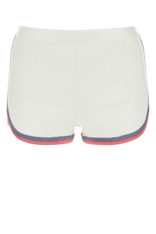 FENDI Viscose Blend Mini Shorts for Women - FW23 Collection