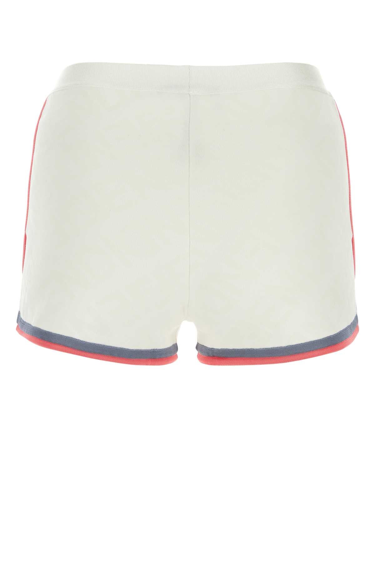 FENDI Viscose Blend Mini Shorts for Women - FW23 Collection