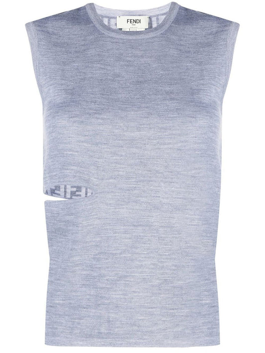 FENDI Cozy Wool Top for Women - Autumn Elegance