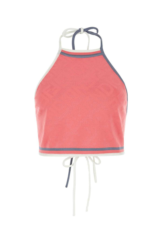 FENDI Viscose Blend Crop Top - FW23 Collection