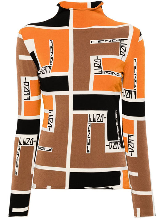 FENDI Stylish Polyester Knitwear for Women