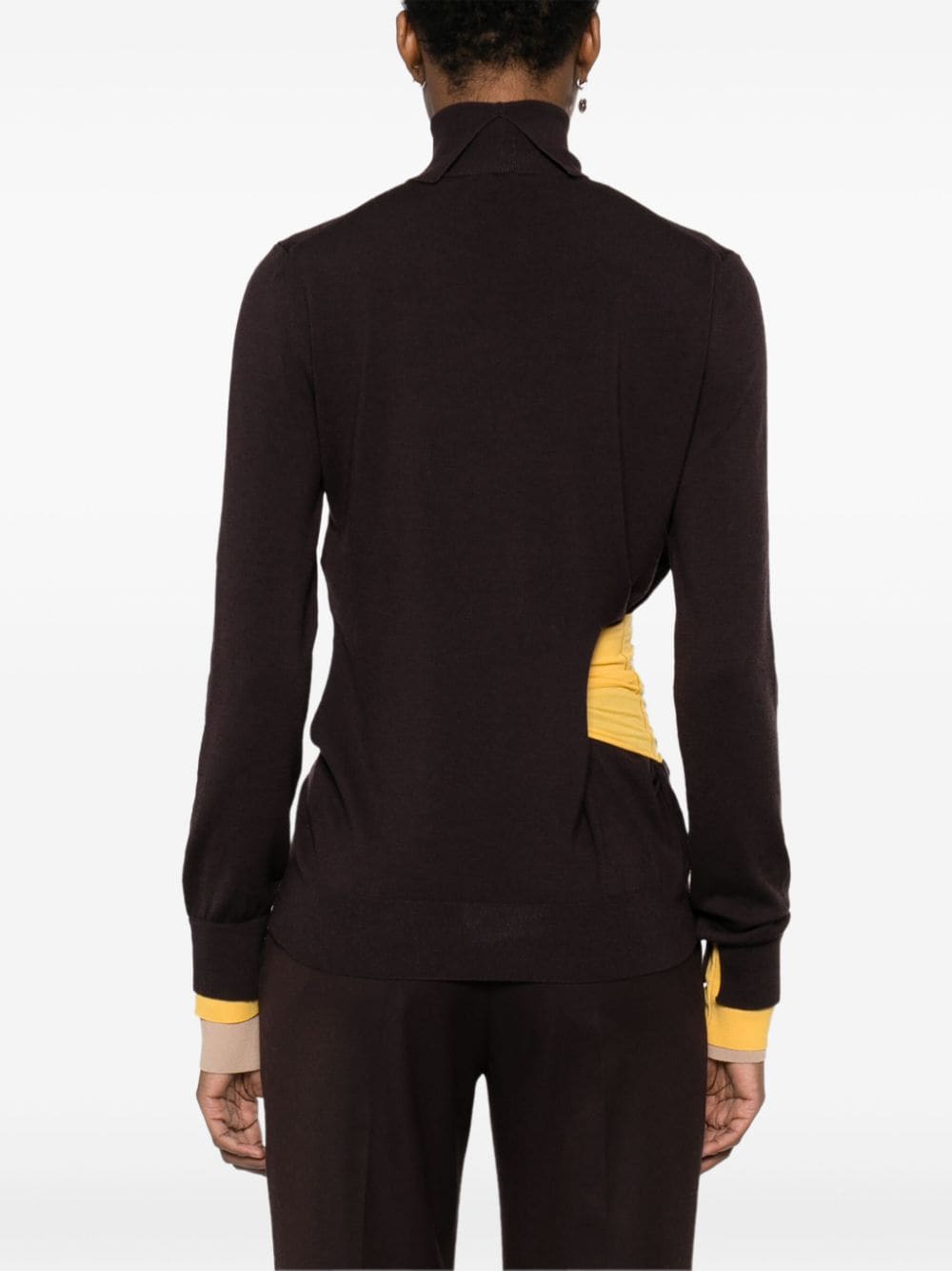 FENDI Wool Turtle-Neck Sweater