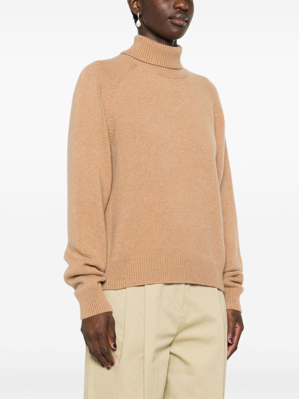 FENDI Cashmere High-Neck Jumper for Women - FW24
