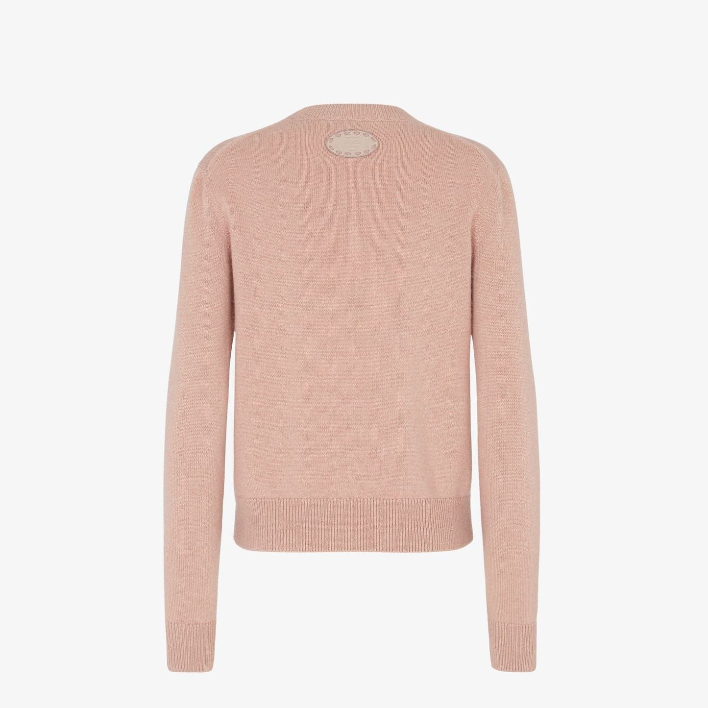 FENDI Crew Neck Logo Back Sweater for Women