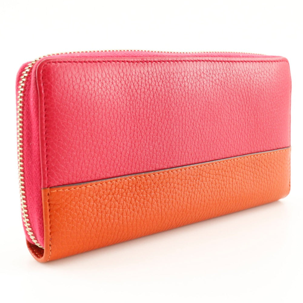 Gucci Bamboo Tassel Bicolor Zip Wallet