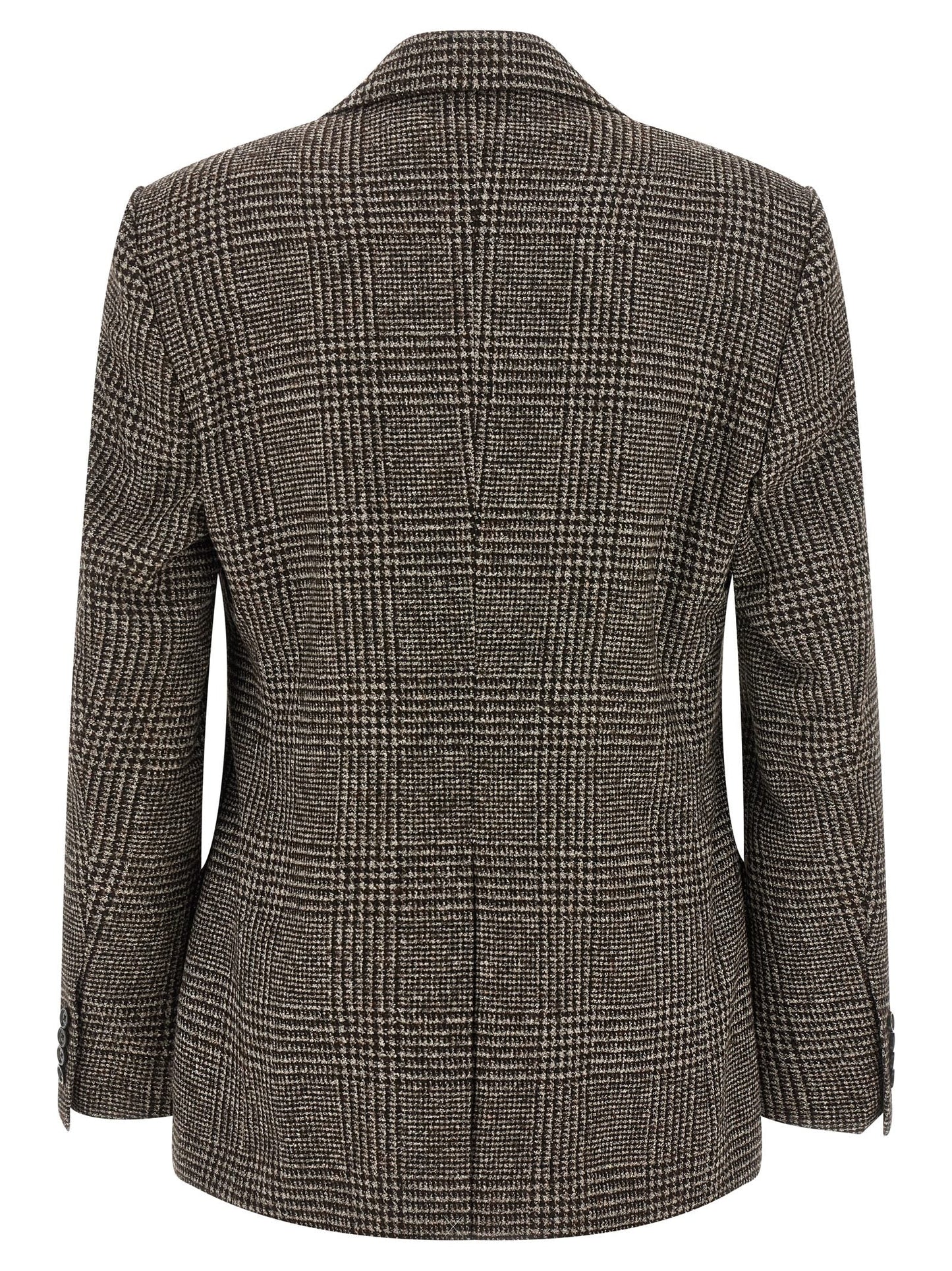Dolce & Gabbana Men Prince Of Wales Wool Blazer
