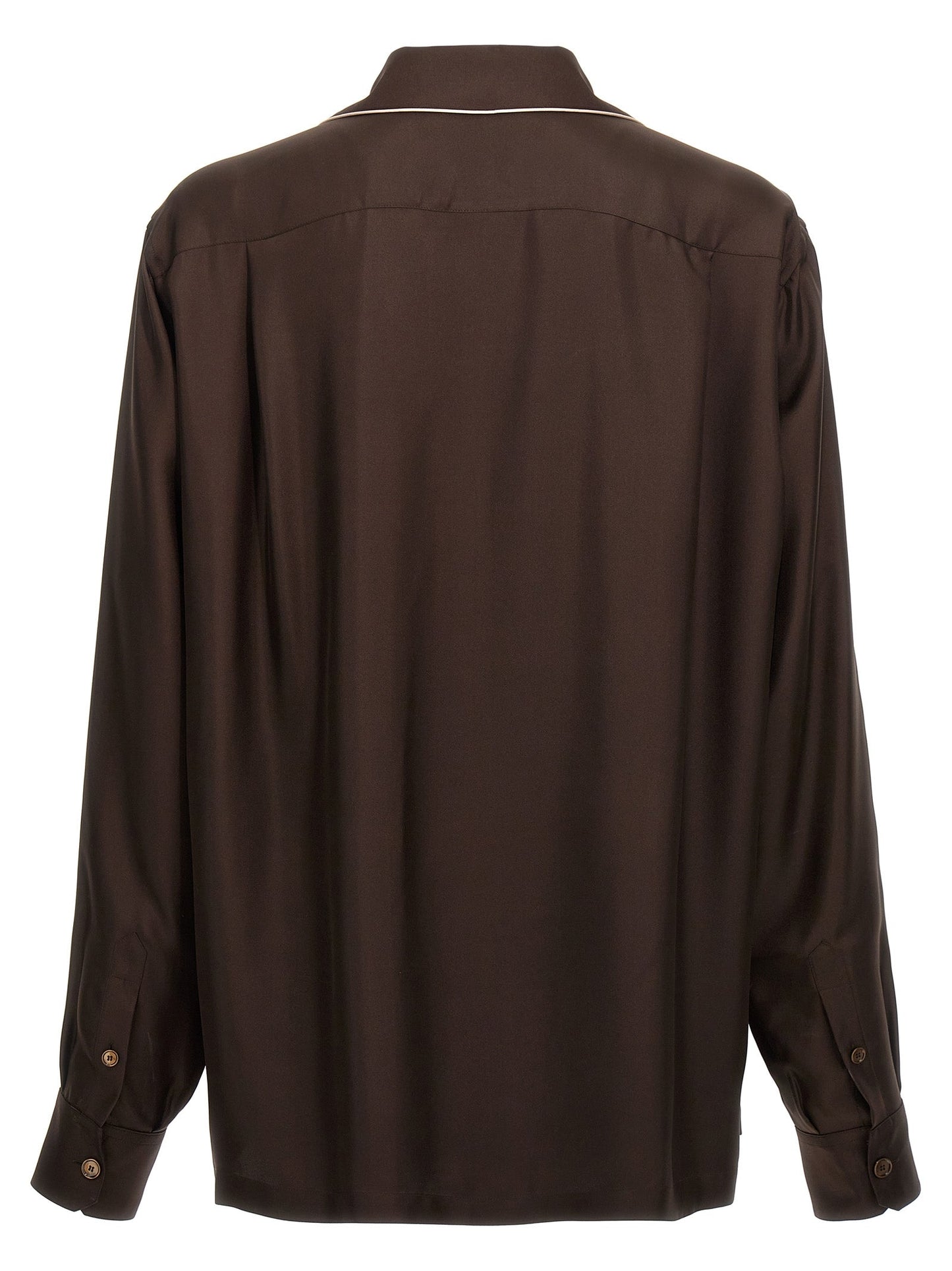 Dolce & Gabbana Men Logo Embroidery Shirt