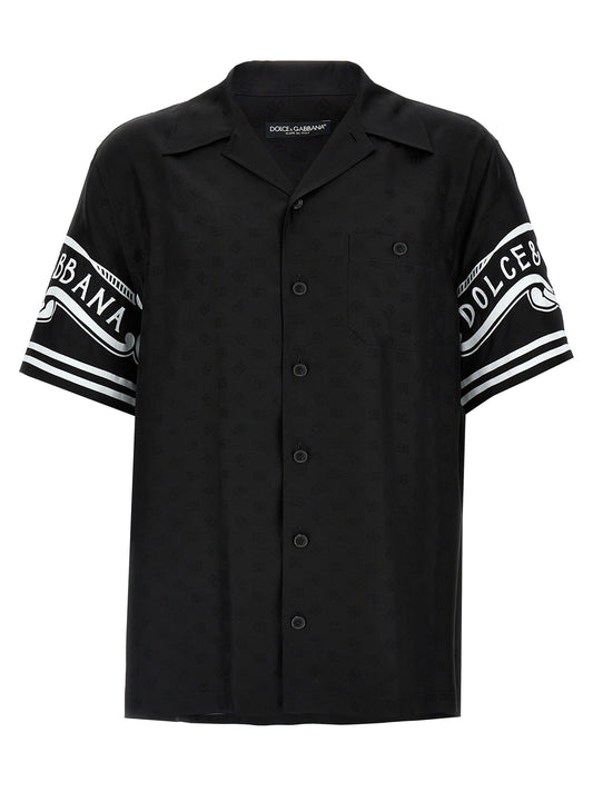 Dolce & Gabbana Men Bandana Silk Shirt