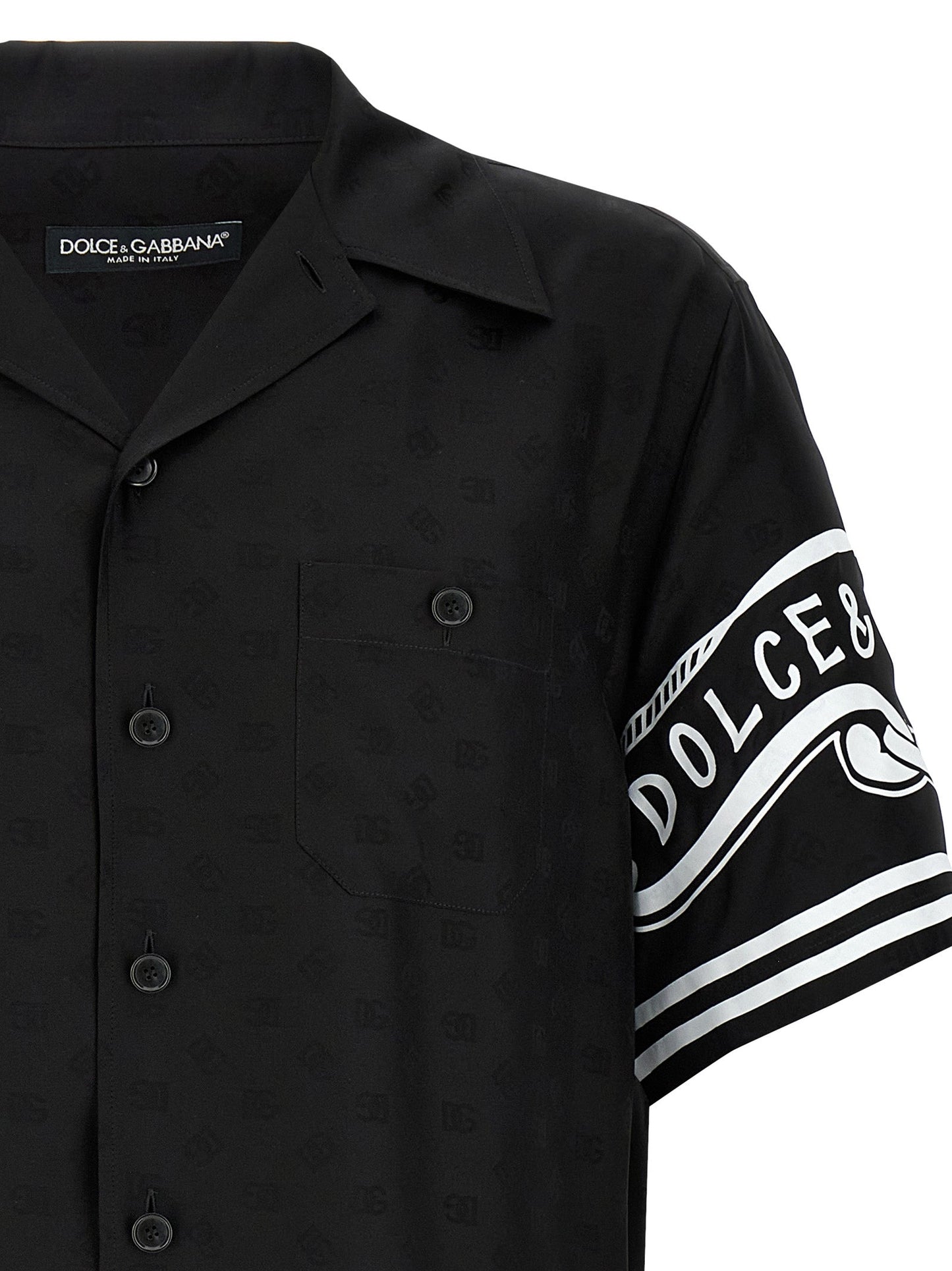 Dolce & Gabbana Men Bandana Silk Shirt