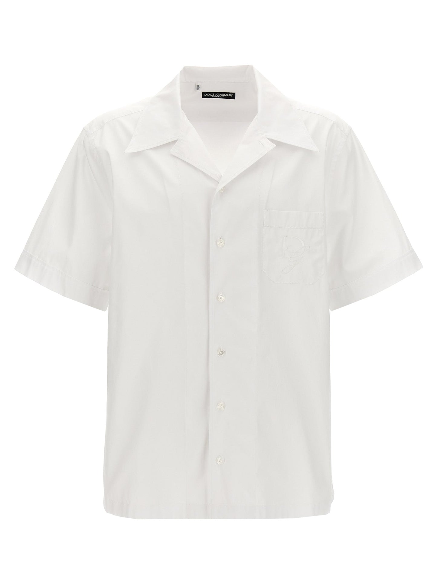 Dolce & Gabbana Men Logo Embroidery Shirt