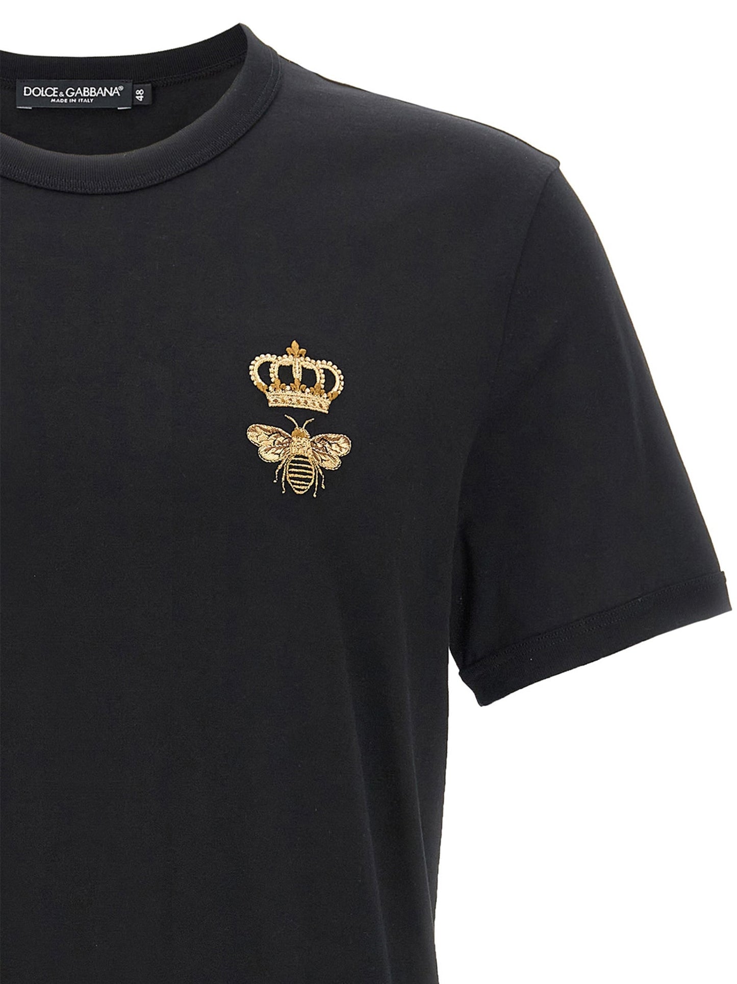 Dolce & Gabbana Men T-Shirt 'Black Sicily'