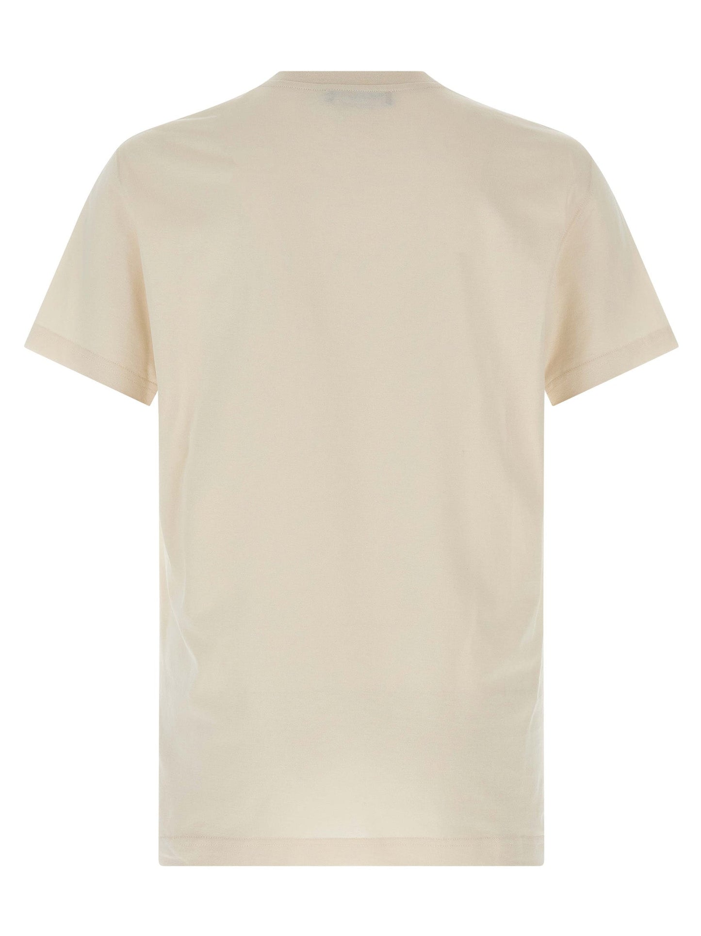 Dolce & Gabbana Men Double Embroidery T-Shirt