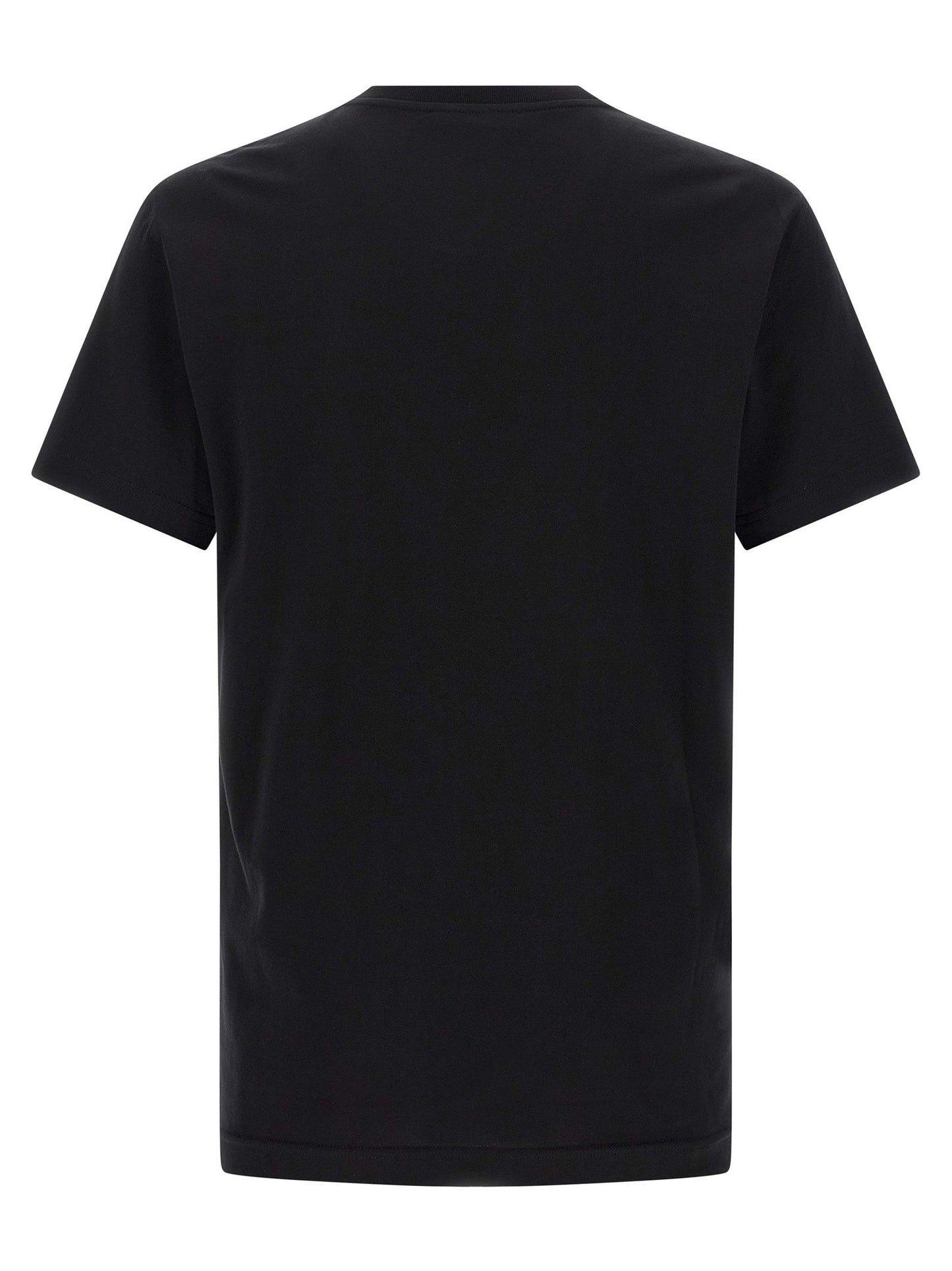 Dolce & Gabbana Men Double Embroidery T-Shirt