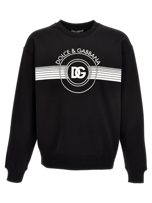 Dolce & Gabbana Men Logo Print Sweatshirt
