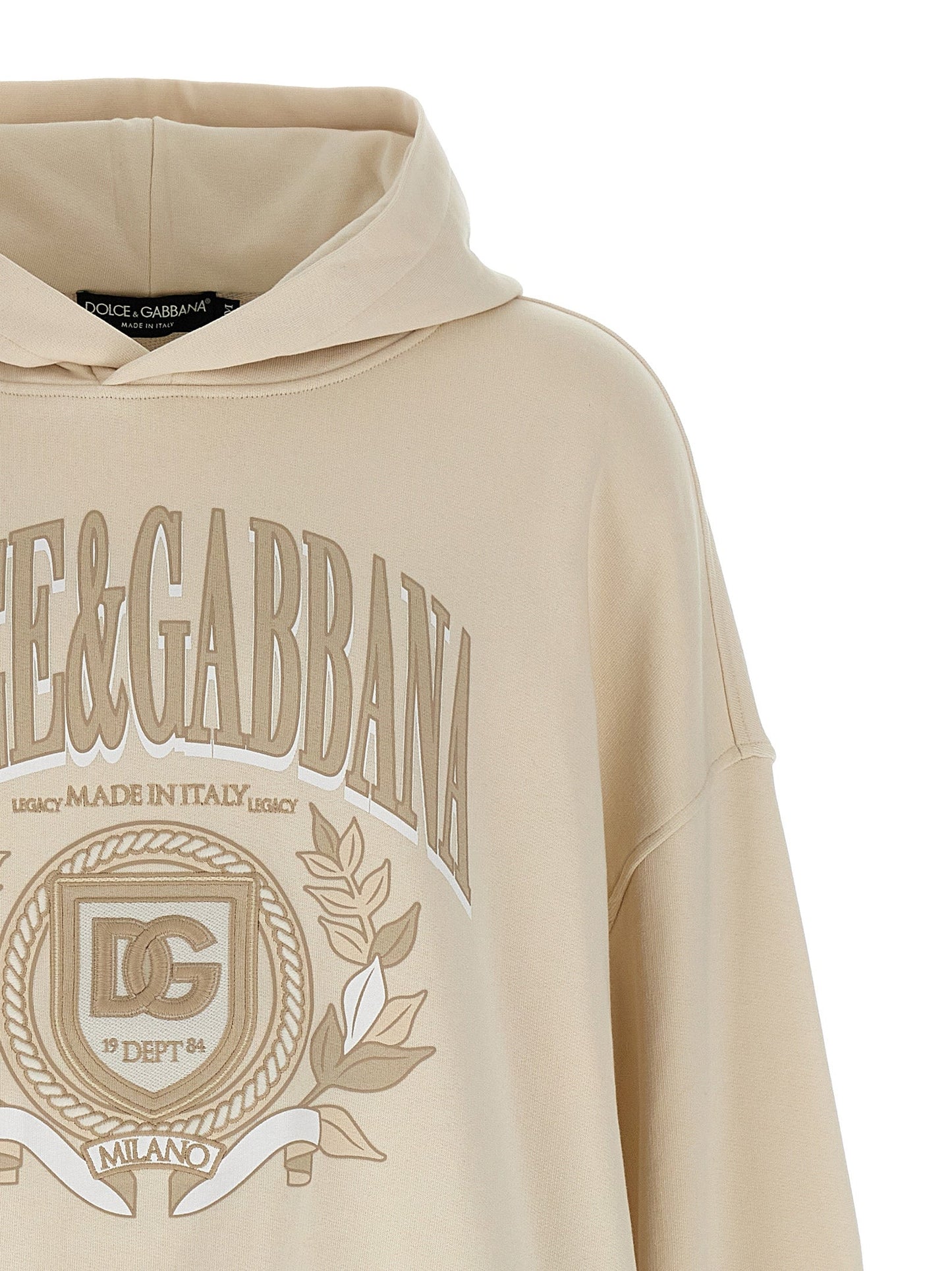 Dolce & Gabbana Men Embroidered Hoodie