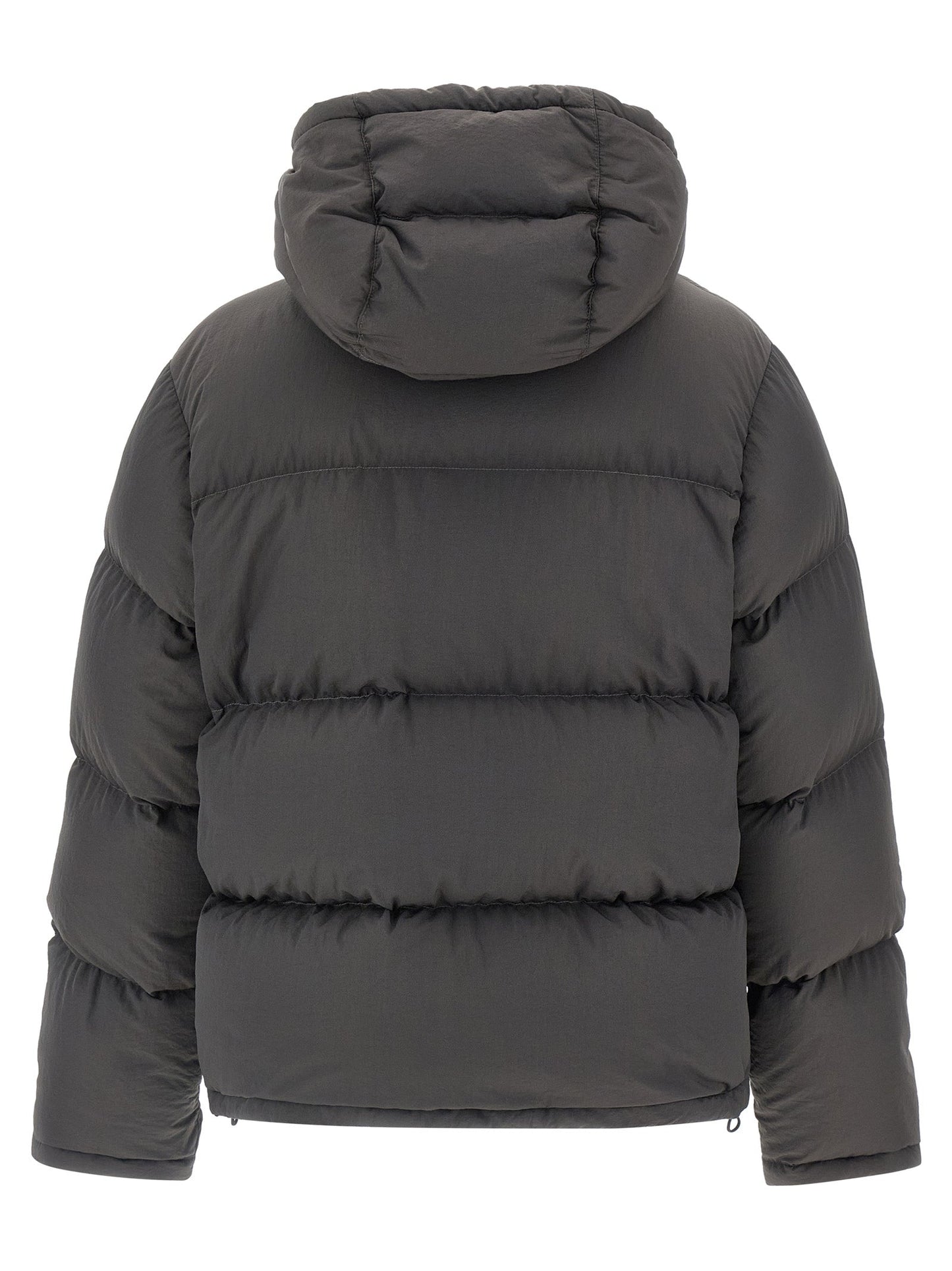 Dolce & Gabbana Men Logo Patch Down Jacket