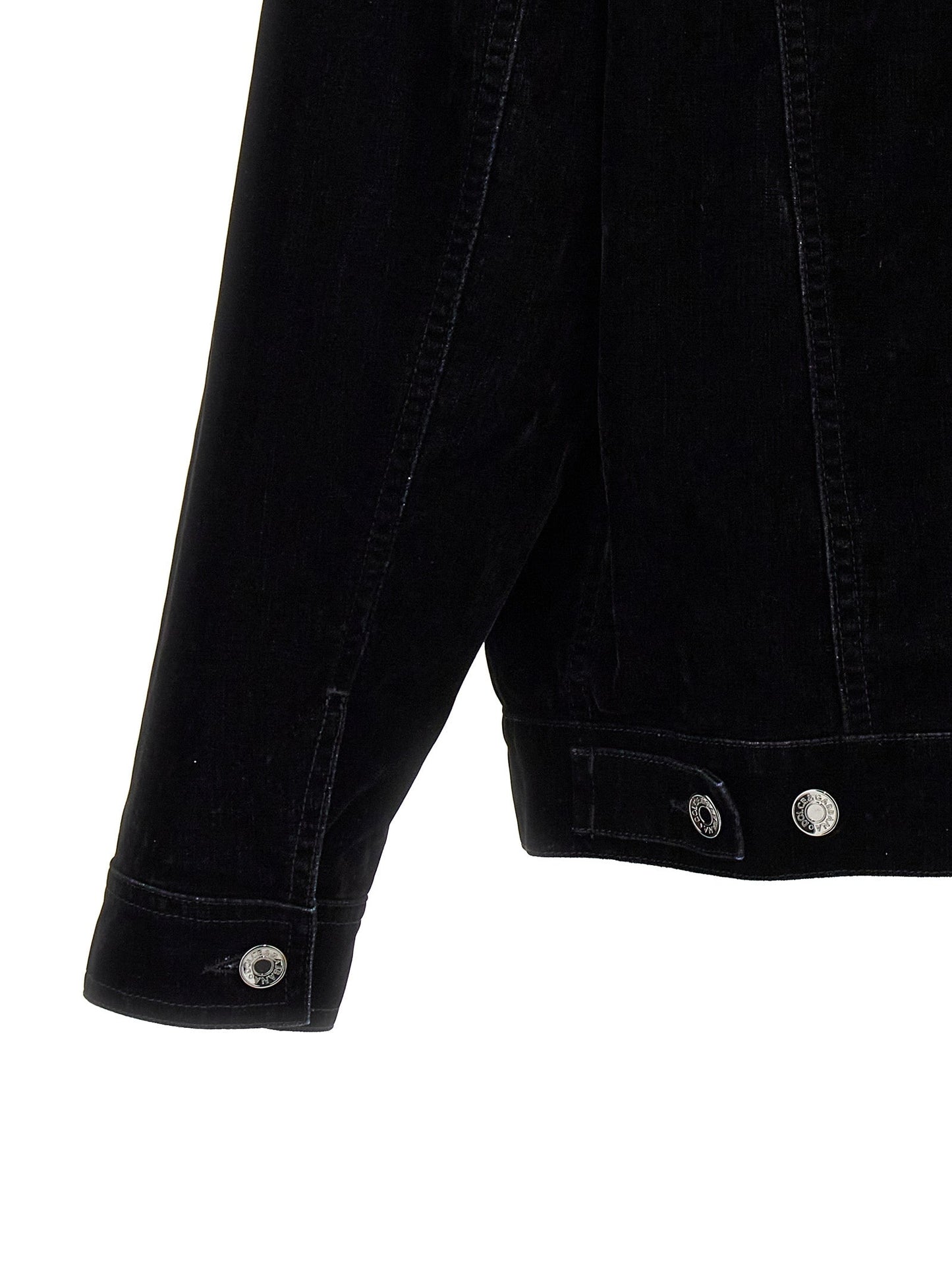 Dolce & Gabbana Men Velvet Shirt Jacket